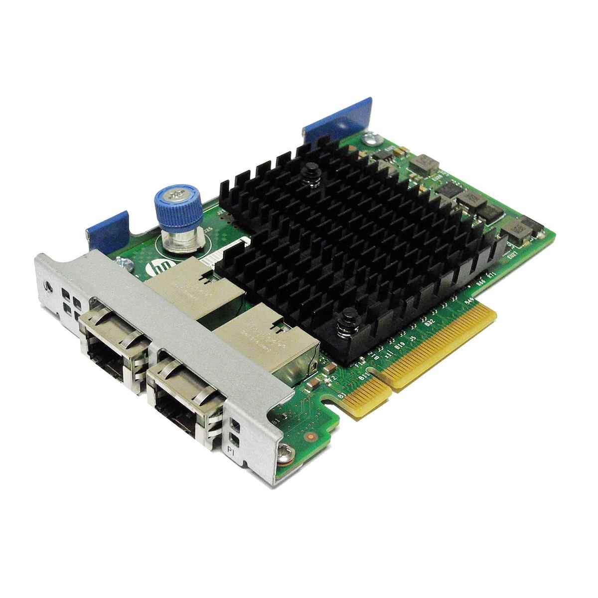 HP 561FLR-T 2-Port 10GbE PCI-Express x8 Network Adapter 700697-001 701525-001 HP 561FLR-T 2-Port 10GbE PCI-Express x8 Network Adapter 700697-001 701525-001