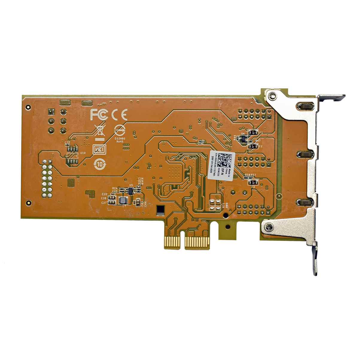 Dell Powered USB PCIe PUB1200XL Card 3x12V PUB1200XLX100 GN530 0GN530 POS PC wie Neu LP