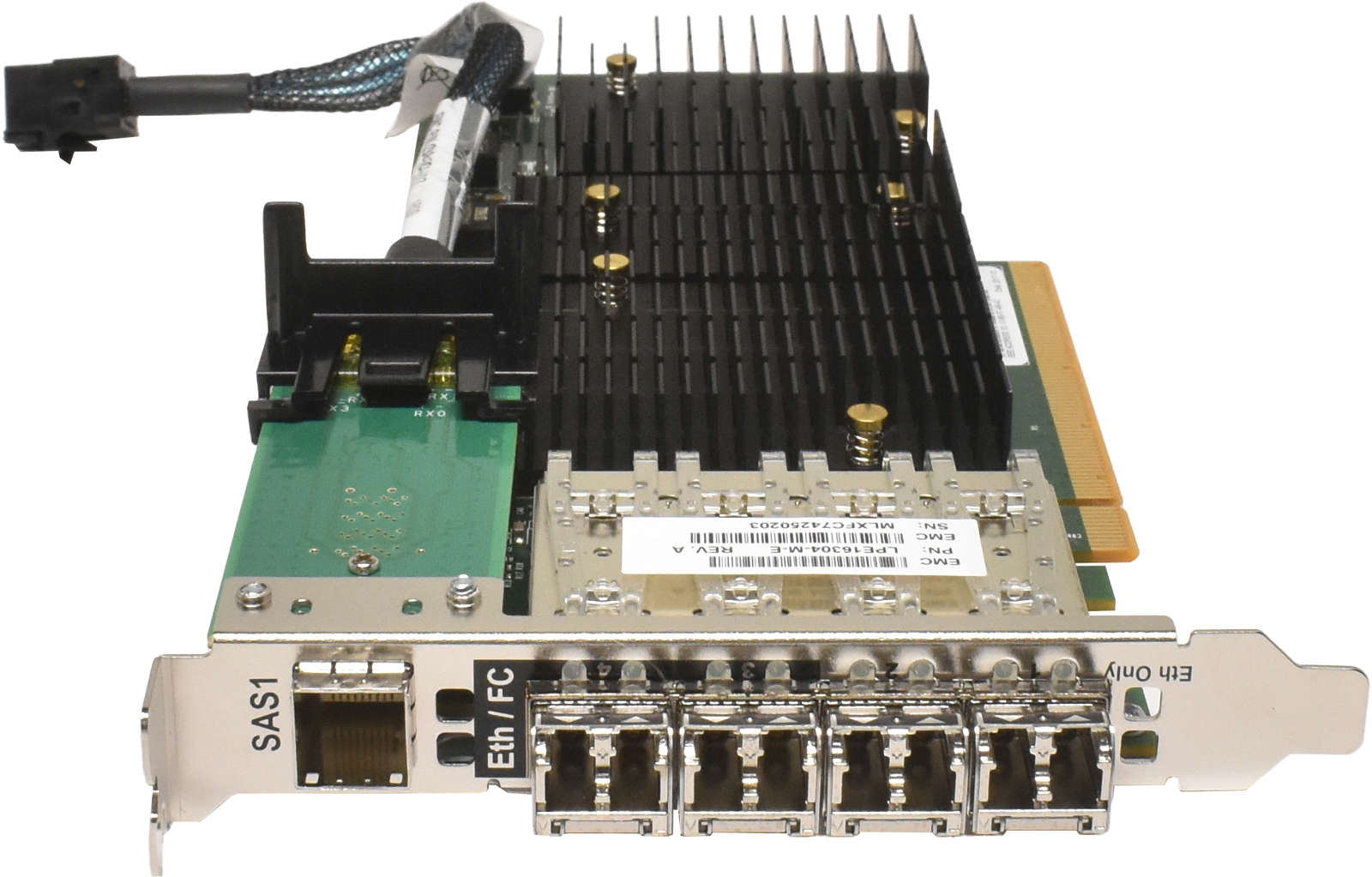 EMC-Emulex-LightPulse-LPE16304-M-E-4-Port-SFP-10-1-002.jpg EMC Emulex LightPulse LPE16304-M-E 4-Port SFP+ 10/16GB FC Adapter LP + 4x GBICs