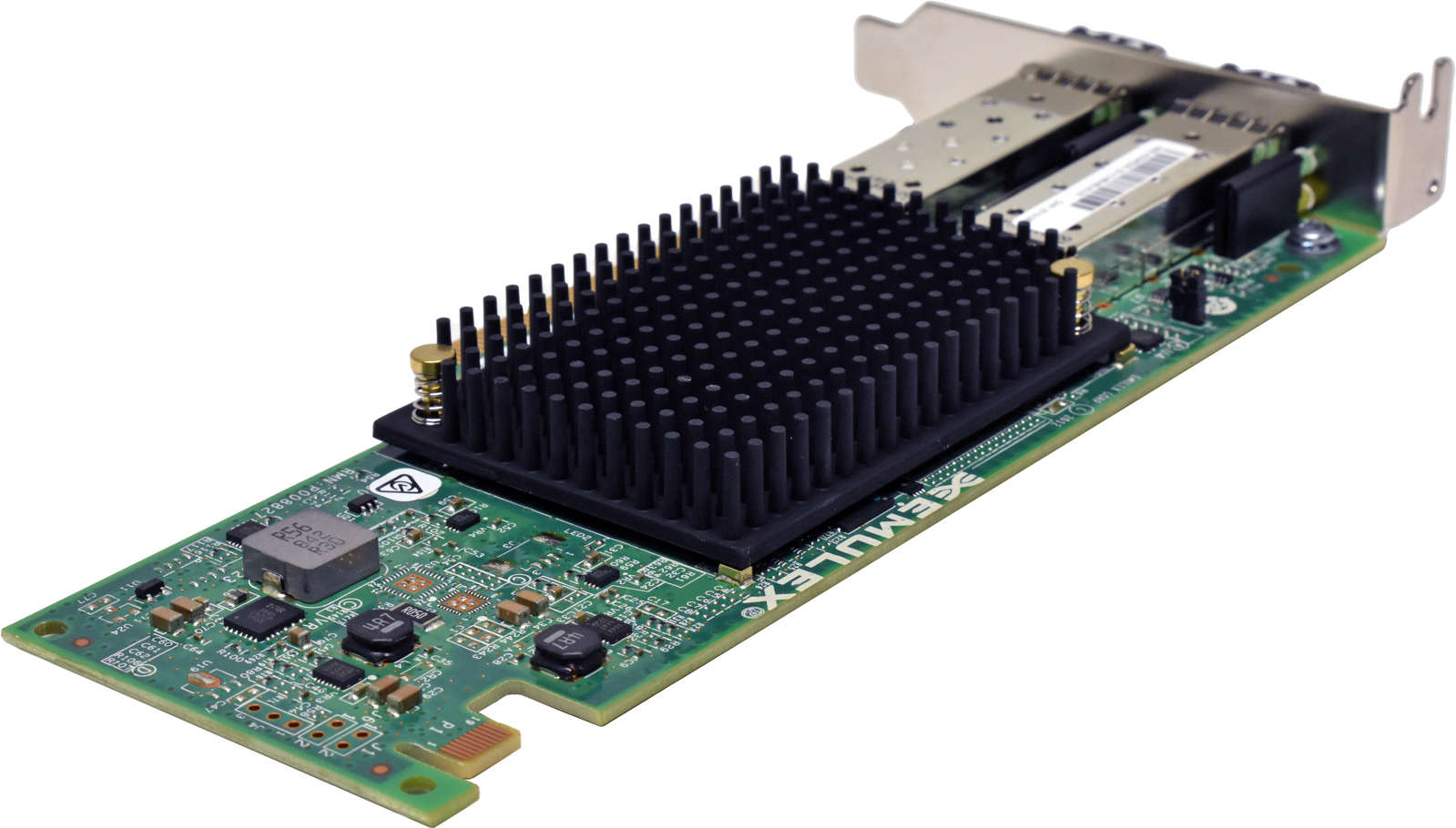 Emulex P008827 Dual-Port 10Gb/s PCIe x8 FC Host Bus Adapter P008827-41D LP