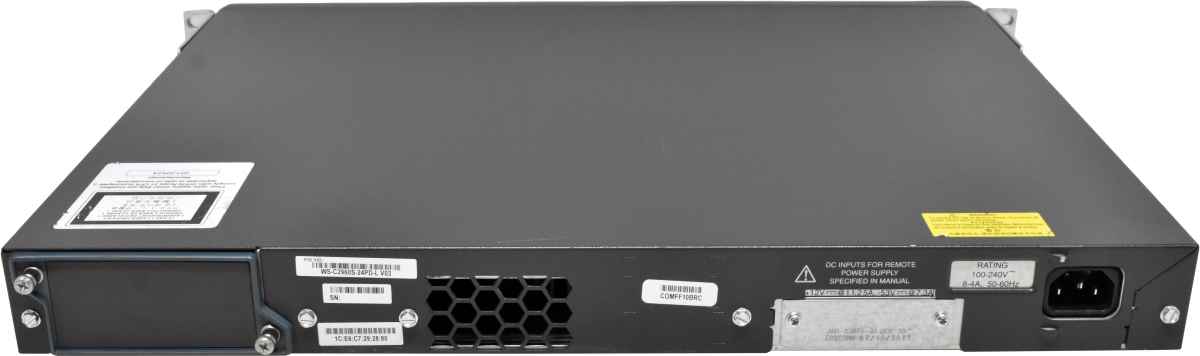 Cisco Catalyst WS-C2960S-24PD-L 24-Port PoE RJ-45 GE Switch 2x SFP+ Cisco Catalyst WS-C2960S-24PD-L 24-Port PoE RJ-45 GE Switch 2x SFP+