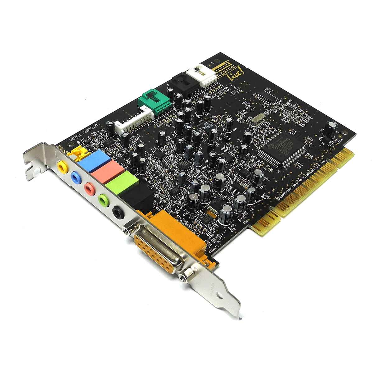 DELL 00R533 Creative Labs Sound Blaster Live! SB0200 5.1 PCI Sound Card DELL 00R533 Creative Labs Sound Blaster Live! SB0200 5.1 PCI Sound Card