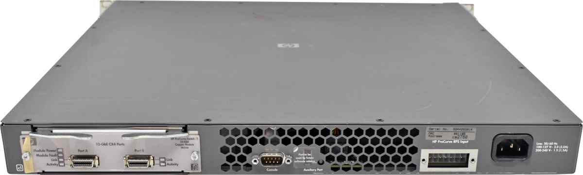 HP 3400cl J4906A 48-Port GE Switch 4x SFP + 10G CL Module
