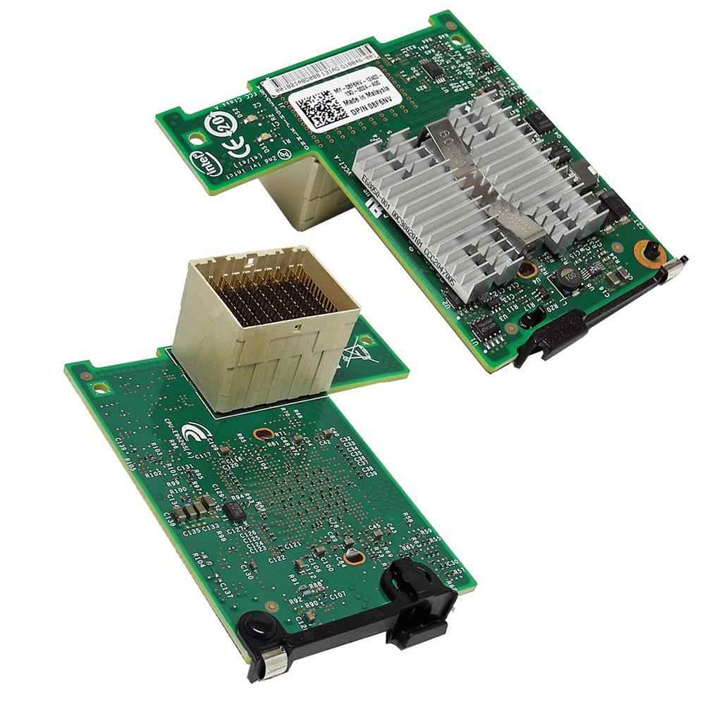 Dell X520 10 GbE Dual-Port Mezzanine Card for PowerEdge M-Series Blade 08F6NV Dell X520 10 GbE Dual-Port Mezzanine Card for PowerEdge M-Series Blade 08F6NV