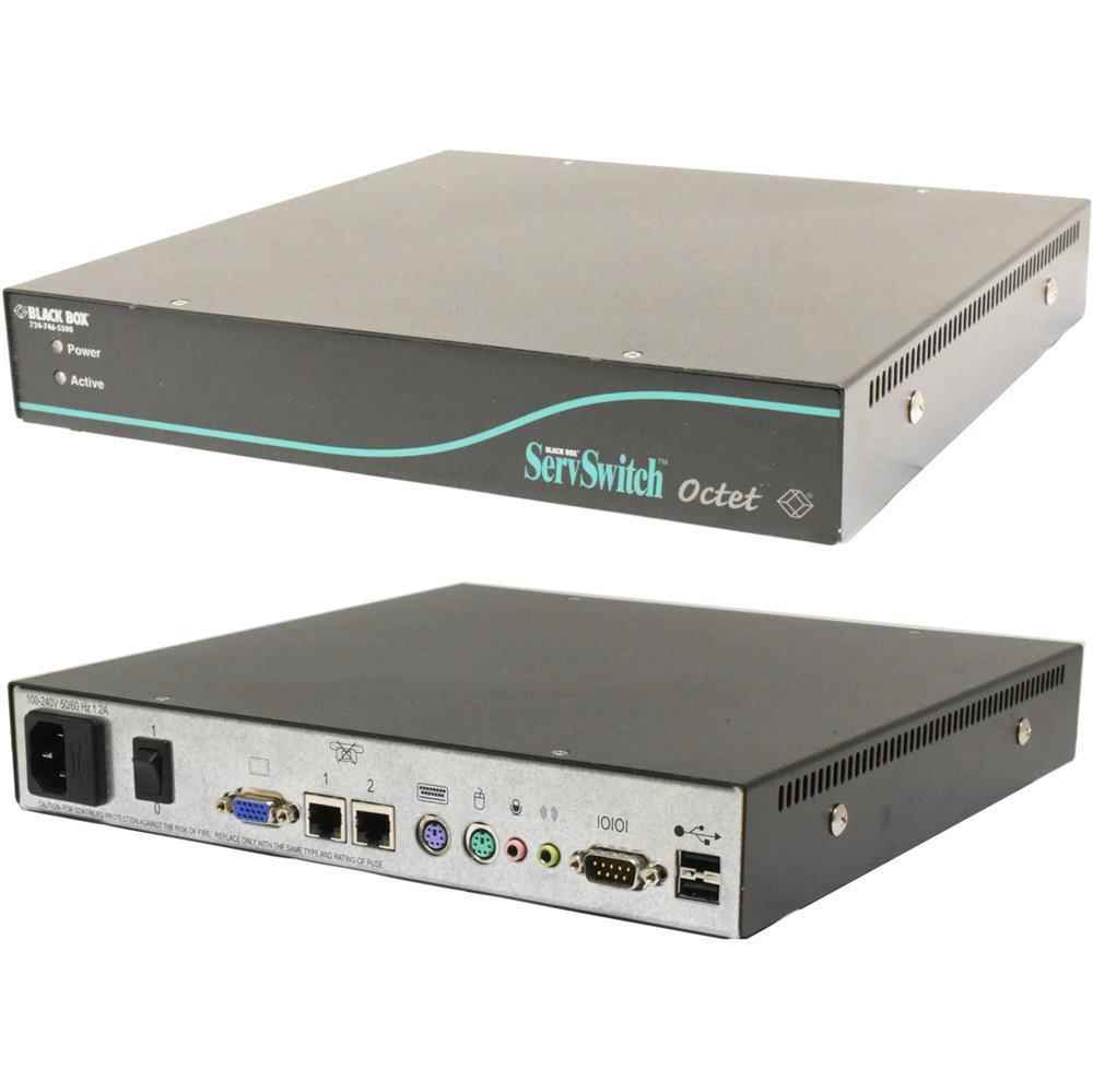 Black Box Serv Switch Octet KV1713E 520-437-001 Black Box Serv Switch Octet KV1713E 520-437-001
