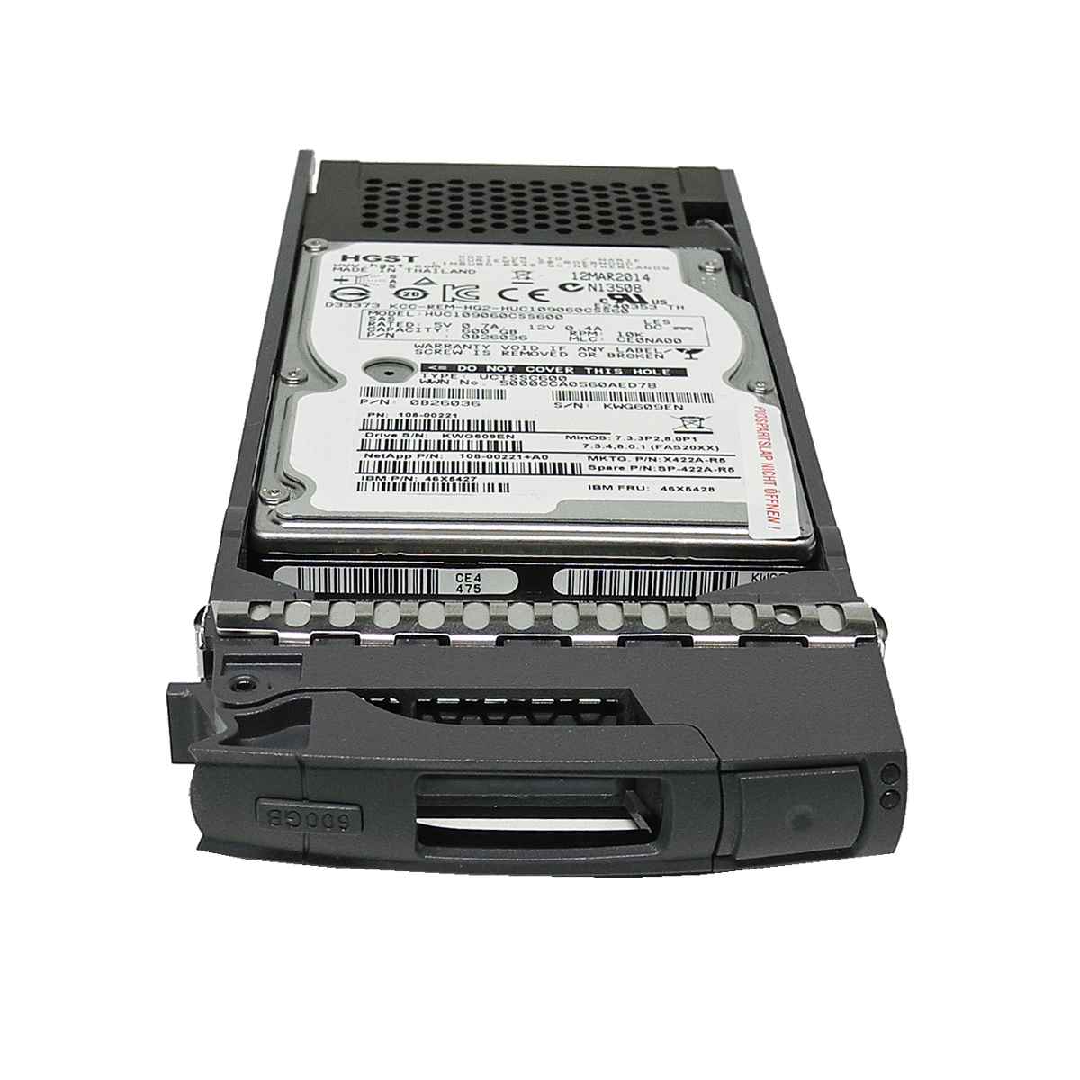 NetApp X426A-R6 1.8 TB 2.5“ 10K 12G SAS HDD 108-00424+D0 1GR201-038 mit Rahmen NetApp X426A-R6 1.8 TB 2.5“ 10K 12G SAS HDD 108-00424+D0 1GR201-038 mit Rahmen