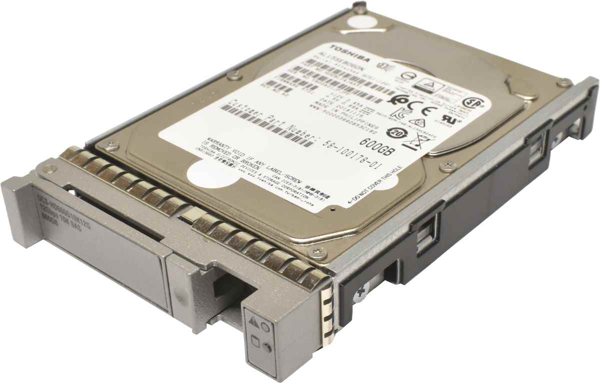 Cisco Toshiba 600GB 2.5" 10K 12G SAS HDD Festplatte AL15SEB060N UCS-HD600G10K12G