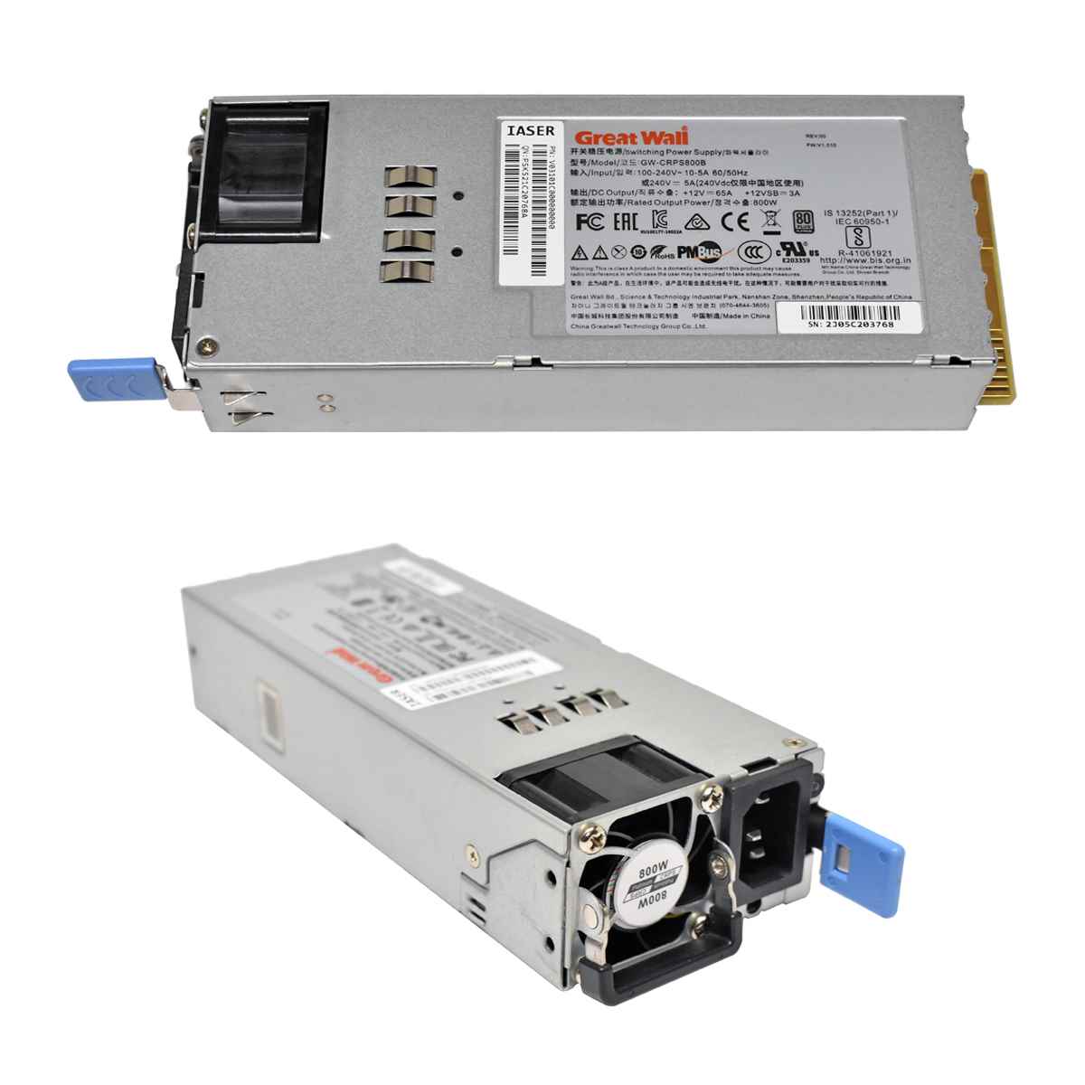Great Wall 800W Netzteil Power Supply GW-CRPS800B Great Wall 800W Netzteil Power Supply GW-CRPS800B