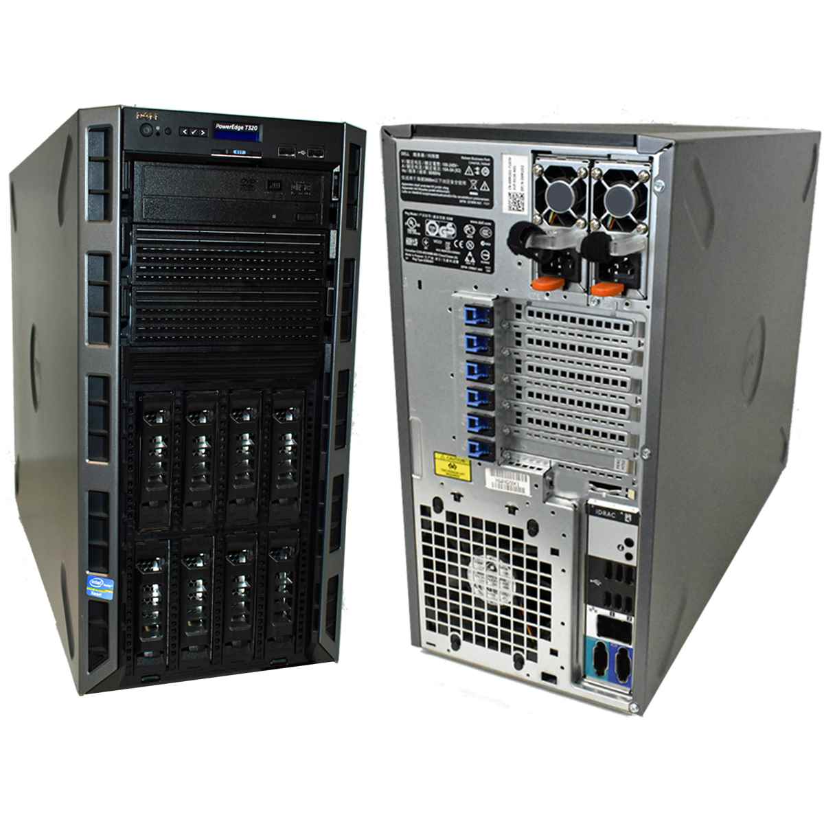 Dell PowerEdge T320 Tower XEON E5-2403 v2 4C 1.8GHz 4GB RAM PERC H310 8Bay 3,5" Dell PowerEdge T320 Tower XEON E5-2403 v2 4C 1.8GHz 4GB RAM PERC H310 8Bay 3,5"