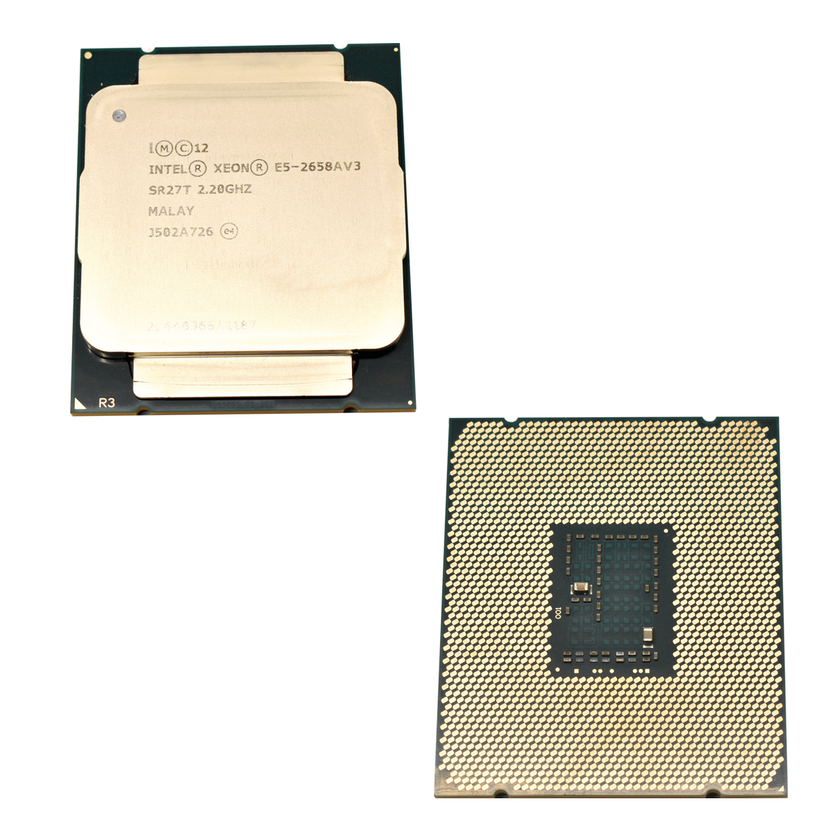 Intel Xeon Processor E5-2658A V3 12-Core 2.20 GHz FCLGA2011-3 SR27T 2x Intel Xeon Processor E5-2658A V3 12-Core 2.20 GHz FCLGA2011-3 SR27T