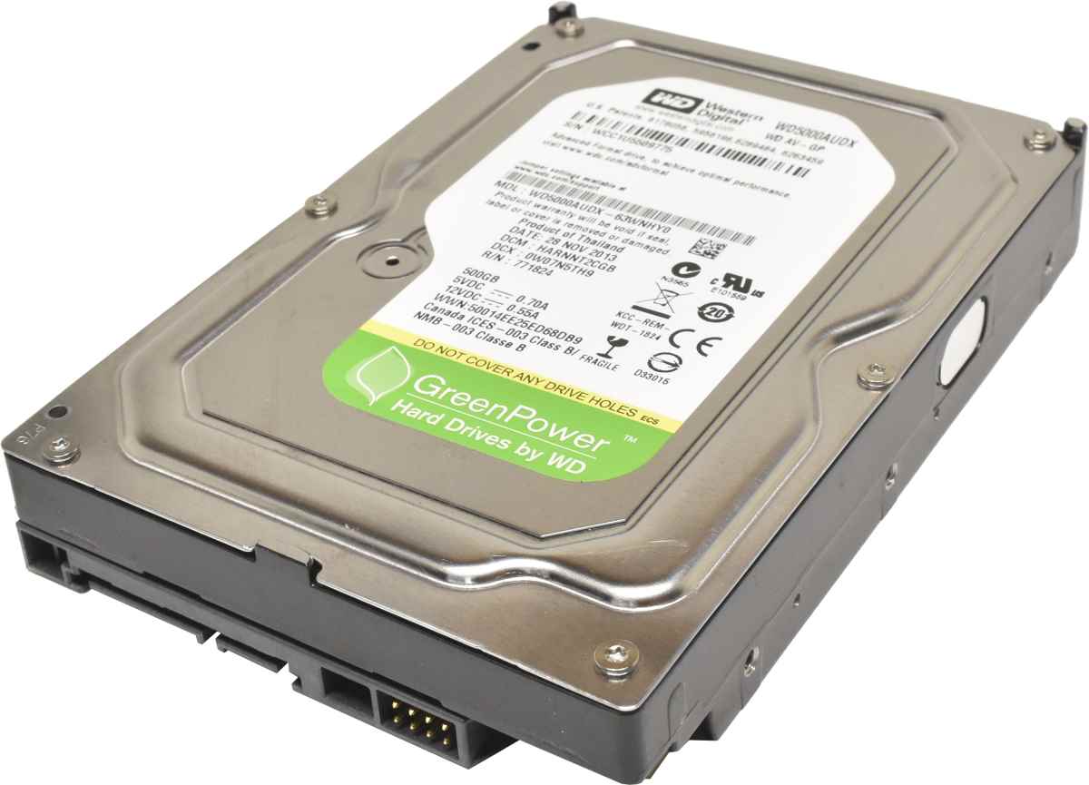 WD 500GB 3.5" 5.4K 6G SATA HDD Festplatte WD5000AUDX-63WNHY0 WD 500GB 3.5" 5.4K 6G SATA HDD Festplatte WD5000AUDX-63WNHY0