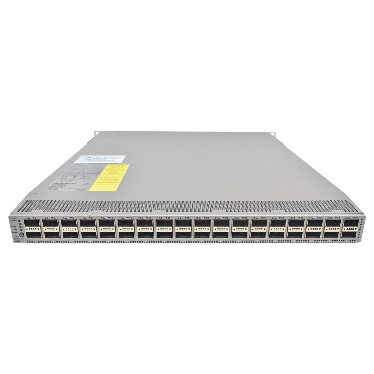 Cisco N9K-C9236C 800-45718-03 36-Port QSFP28 100G Ethernet Switch Cisco N9K-C9236C 800-45718-03 36-Port QSFP28 100G Ethernet Switch