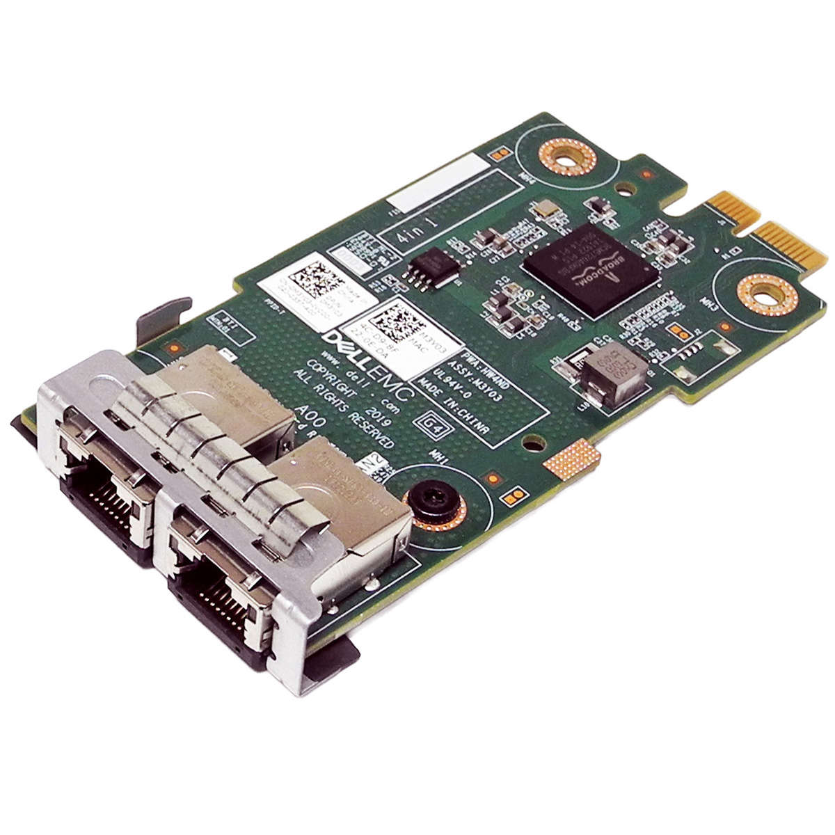 Dell EMC 1GbE LoM 2 Port RJ-45 Netzwerkkarte 0M3Y03 für R6525 R7525 Server