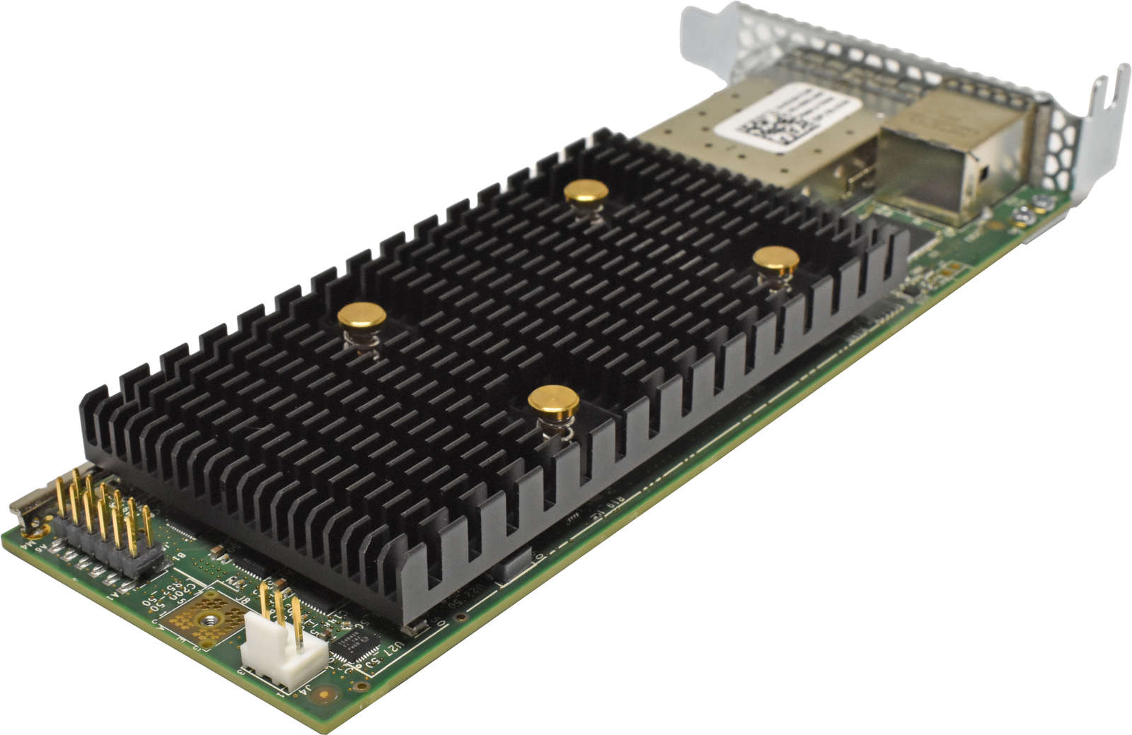 Dell Pensando DSC-25 02215H Dual-Port NIC 10/25G SFP28 1x RJ-45 PCIe 3.0 x8 LP NEU