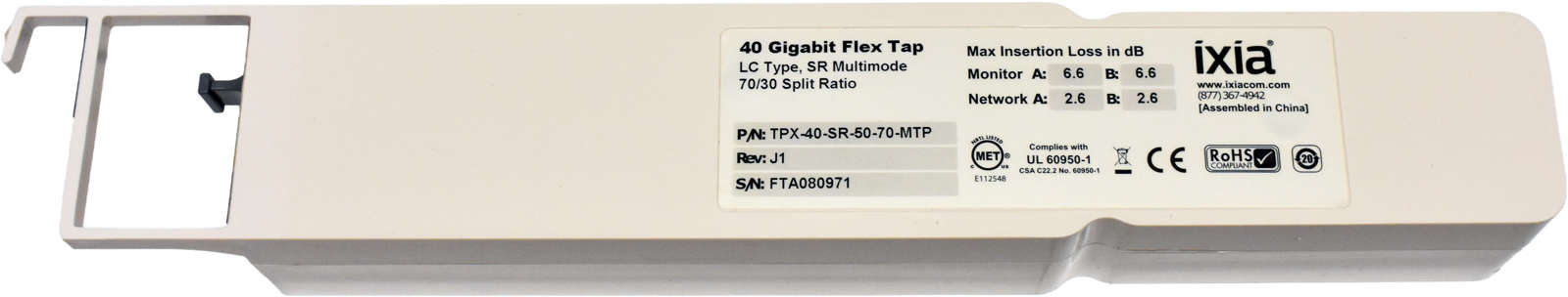 Ixia-Assembly-Rack-RK-FLEX-24-12x-40-Gigabit-Flex-004.jpg Ixia Assembly Rack RK-FLEX-24 12x 40 Gigabit Flex Tap TPX-40-SR-50-70-MTP