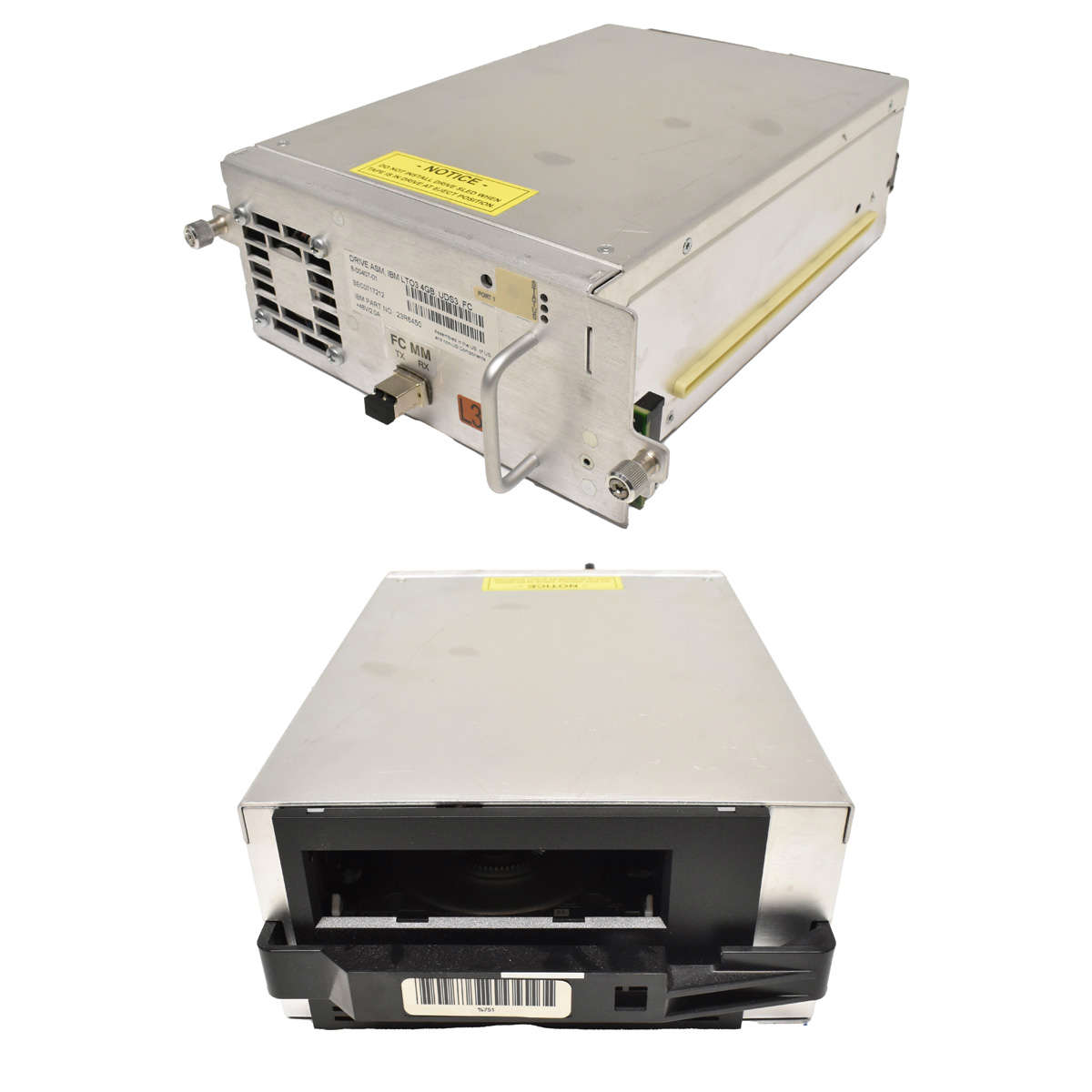 IBM-8-00407-01-LTO-3-FH-FC-4Gb-Laufwerk-für-3576-T-005.jpg IBM 8-00407-01 LTO-3 FH FC 4Gb Laufwerk für 3576 TS3310 mit Caddy
