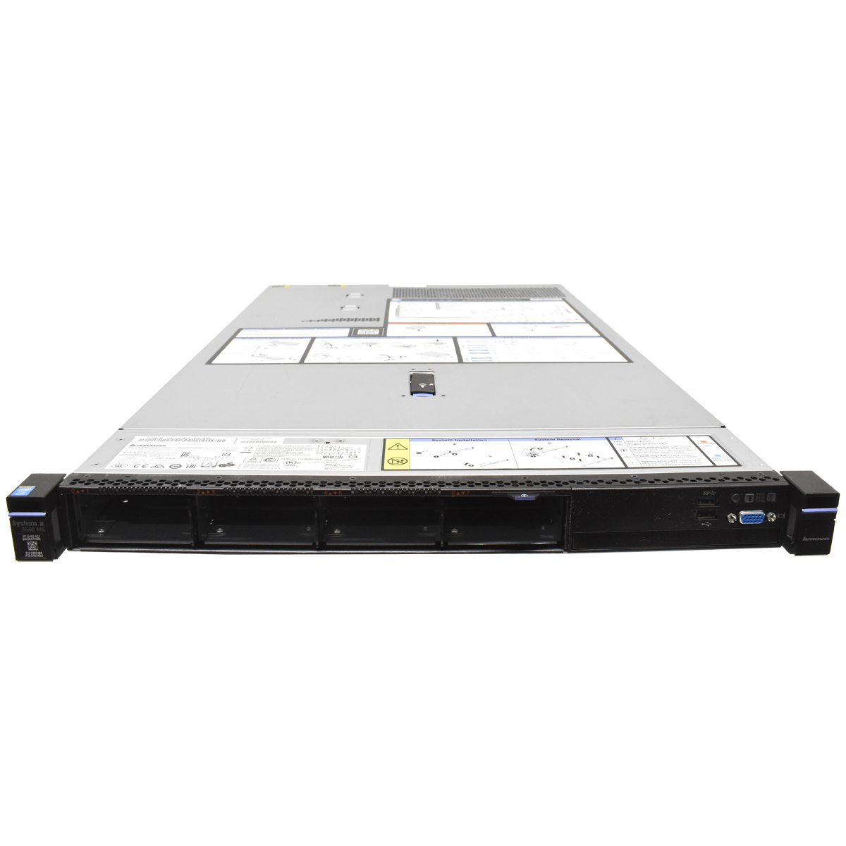 Lenovo System x3550 M5 Server no CPU no PC4 RAM no LCD 2x Heatsink M5210 8x SFF Lenovo System x3550 M5 Server no CPU no PC4 RAM no LCD 2x Heatsink M5210 8x SFF