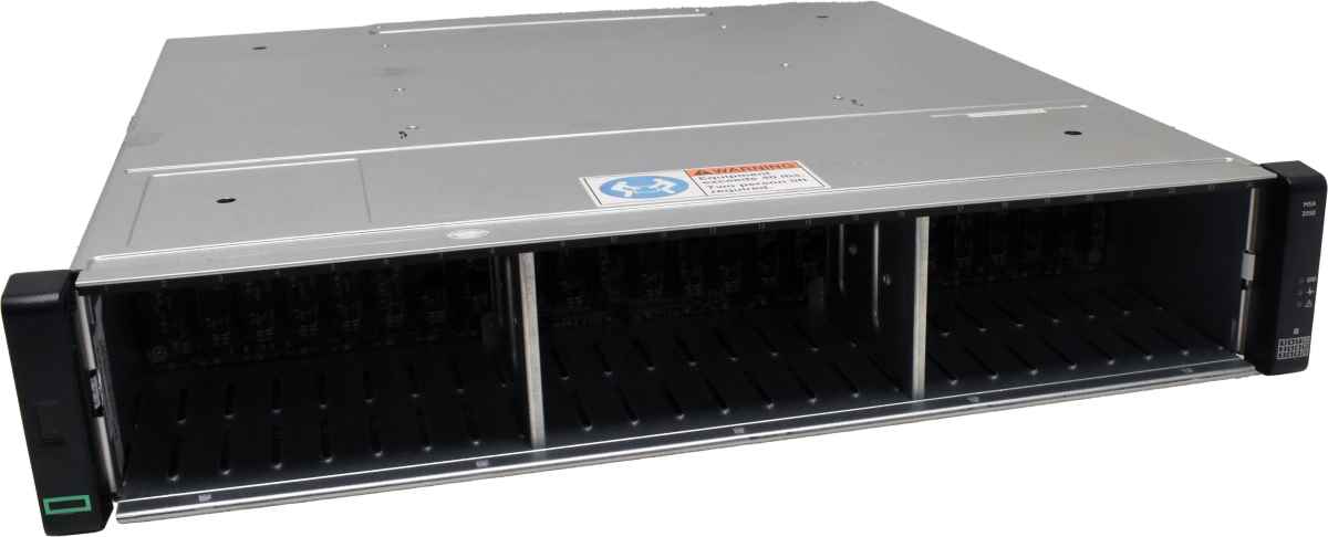 HP MSA 2050 SFF Enclosure 2x 6G x2 Controller 717870-001 24x SFF 2.5 noHDD