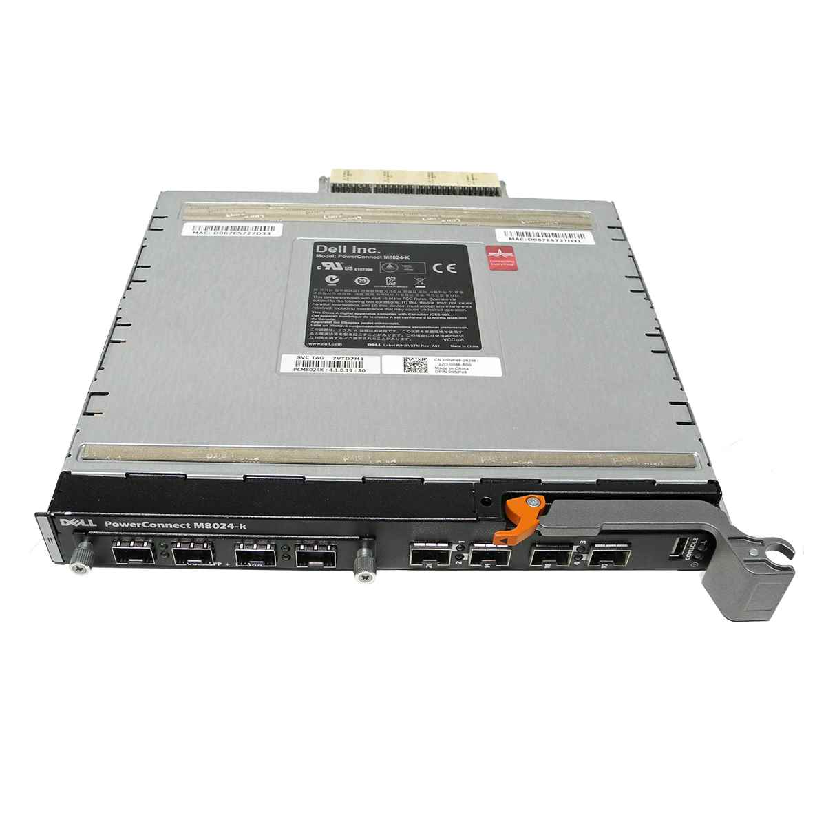 DELL PowerConnect M8024-k 10Gb Ethernet Switch Module PowerEdge M1000e 09NP48 DELL PowerConnect M8024-k 10Gb Ethernet Switch Module PowerEdge M1000e 09NP48
