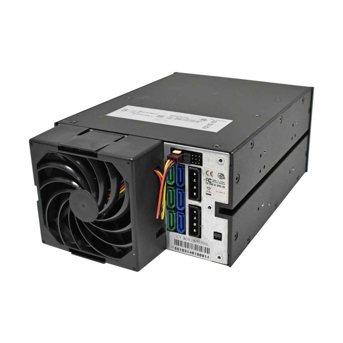 ICY IB-553SSK Wechselrahmen 3x 5.25 für 3x 3.5 SAS/SATA mit HDD Rahmen ICY IB-553SSK Wechselrahmen 3x 5.25 für 3x 3.5 SAS/SATA mit HDD Rahmen