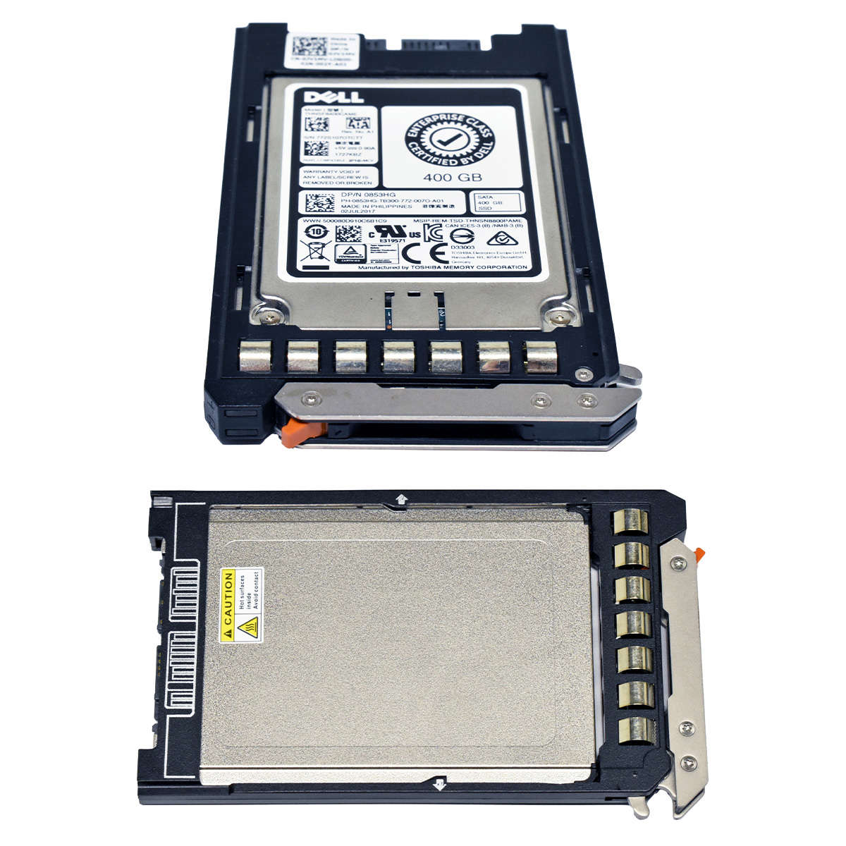 Dell-Toshiba-400GB-0853HG-THNSF8400CAME-1-8-6G-SAT-006.jpg Dell Toshiba 400GB 0853HG THNSF8400CAME 1.8" 6G SATA SSD PowerEdge M830 M630 M430 Blade