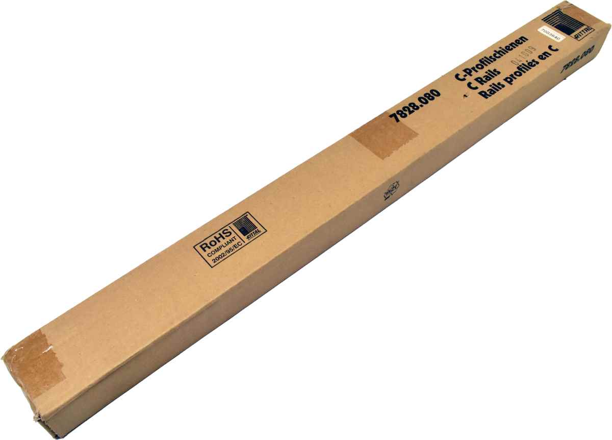 Rittal C Rails C Profilschienen DK 7828.080 for TS, VX SE NEW NEU