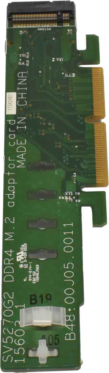 WIWYNN SV5270G2 DDR4 M.2 Server Adaptor Card B91.00J10.0003 Blade Server C1040