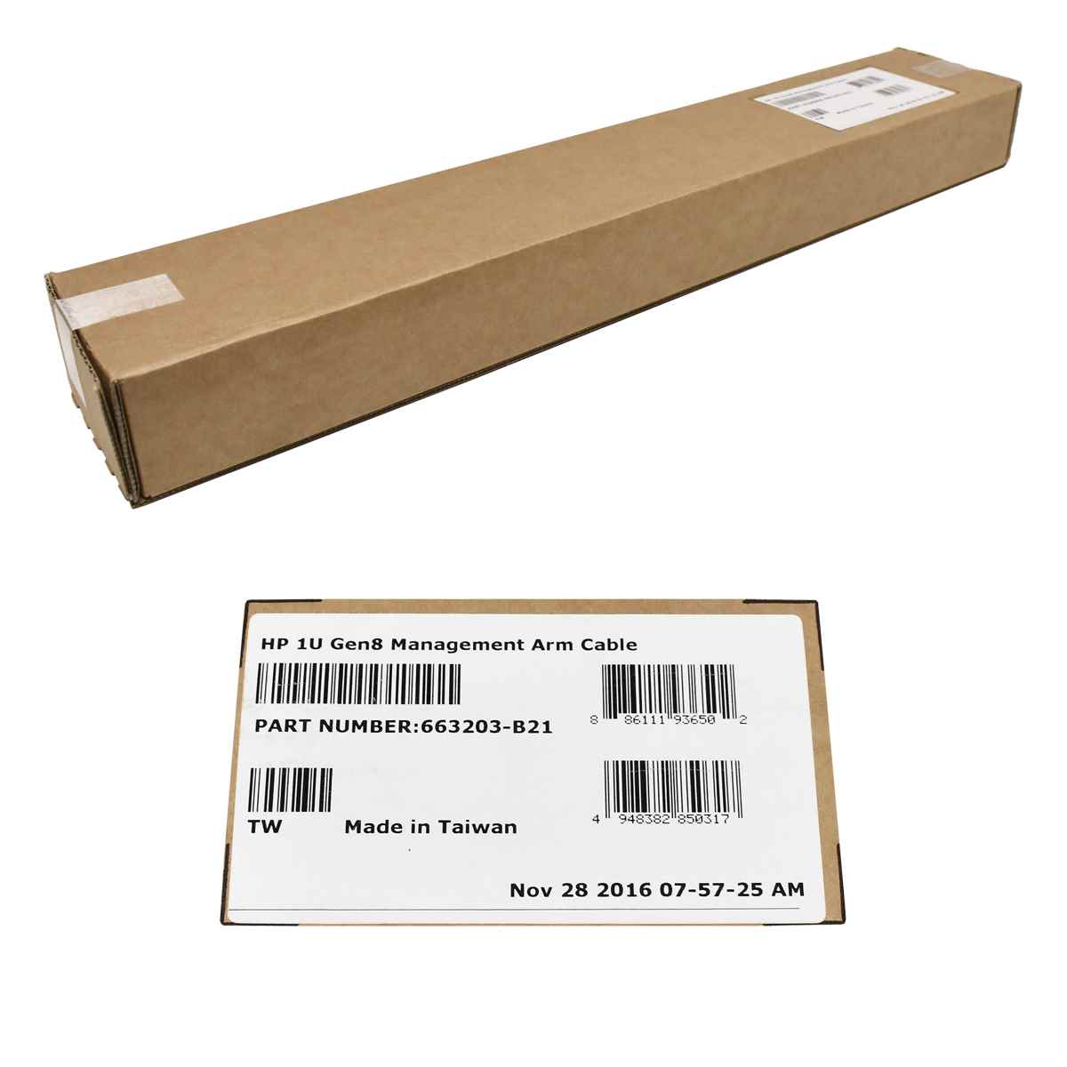 HP 1U Gen8 Management Arm Cable 663203-B21 für DL360P Neu, OVP HP 1U Gen8 Management Arm Cable 663203-B21 für DL360P Neu, OVP