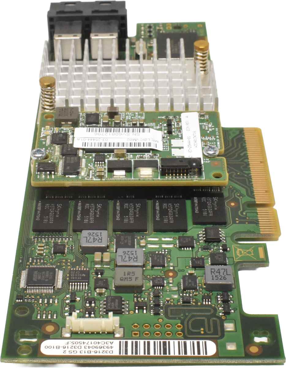 Fujitsu D3216-B13 GS2 EP420i 12Gb PCIe x8 RAID Controller +BBU+1x SAS Kabel ohne Bracket