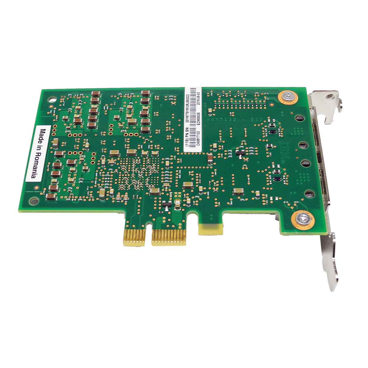 IBM 00YM775 PCIe x4 Dual-Port Gigabit Ethernet Netzwerkkarte LP CA98Y7132 IBM 00YM775 PCIe x4 Dual-Port Gigabit Ethernet Netzwerkkarte LP CA98Y7132