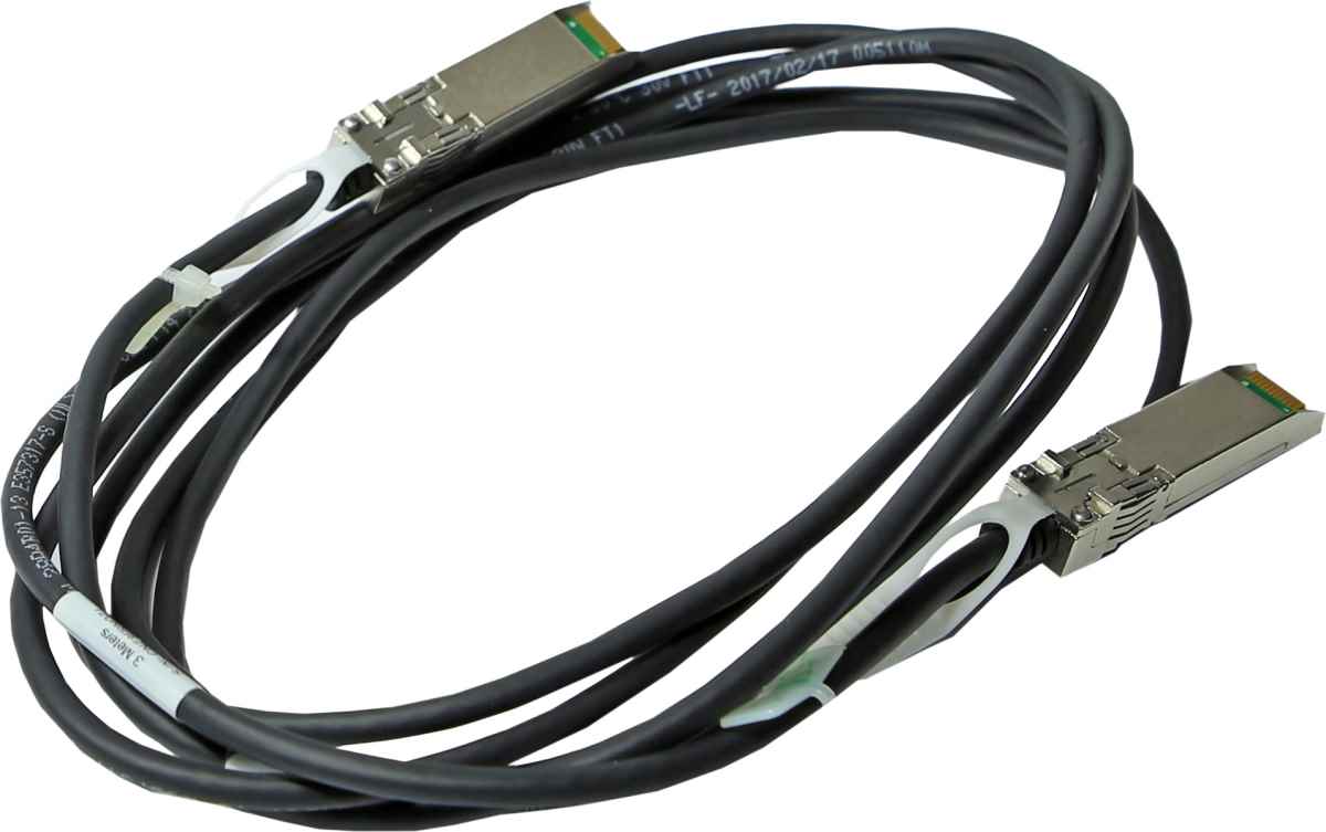 HP 3m F24-HP-J9283B 10G Twinax SFP+ - SFP+ passive Direct Attach Cable HP 3m F24-HP-J9283B 10G Twinax SFP+ - SFP+ passive Direct Attach Cable