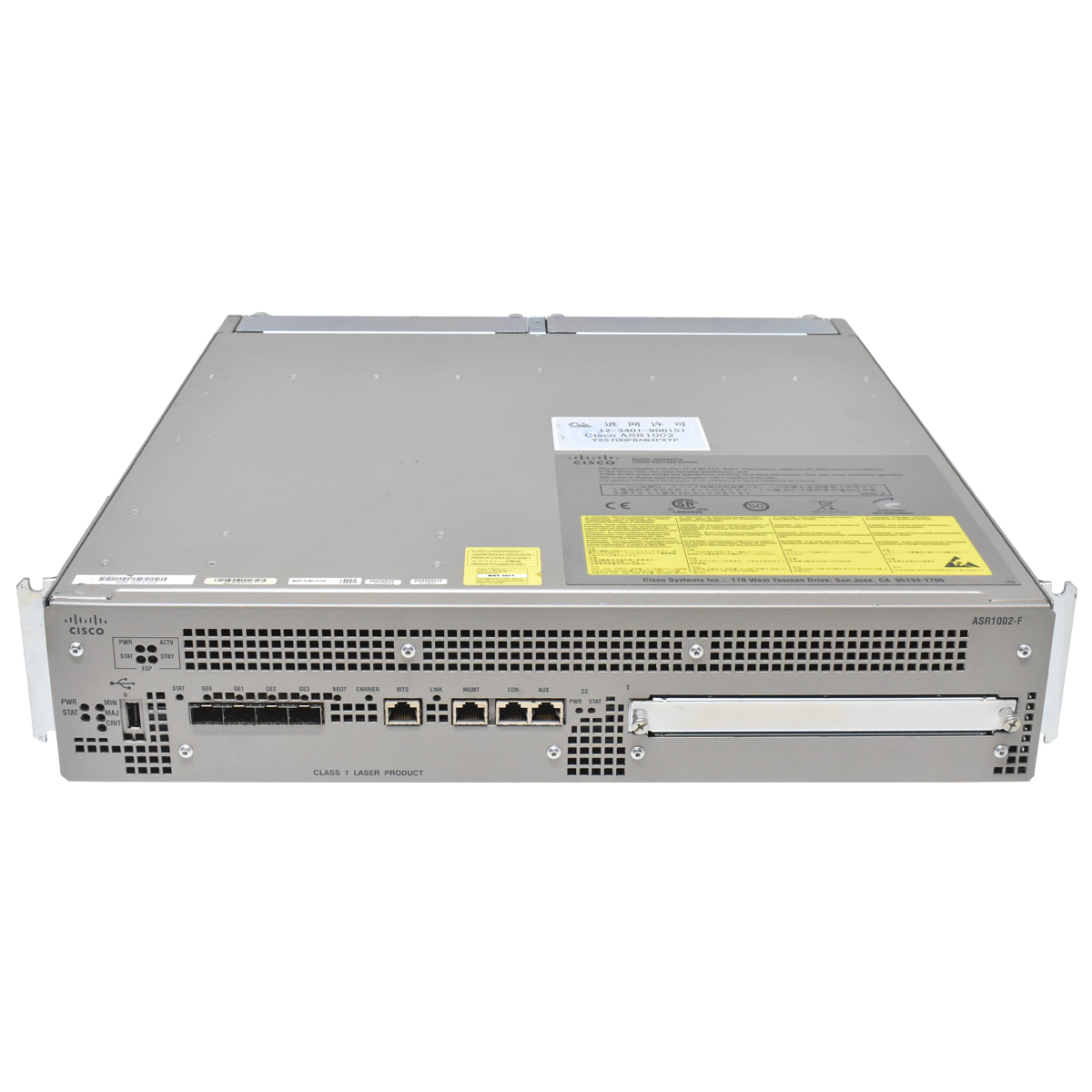 Cisco Router ASR1002-F 68-3528-03 ASR 1000 Series Router Cisco Router ASR1002-F 68-3528-03 ASR 1000 Series Router