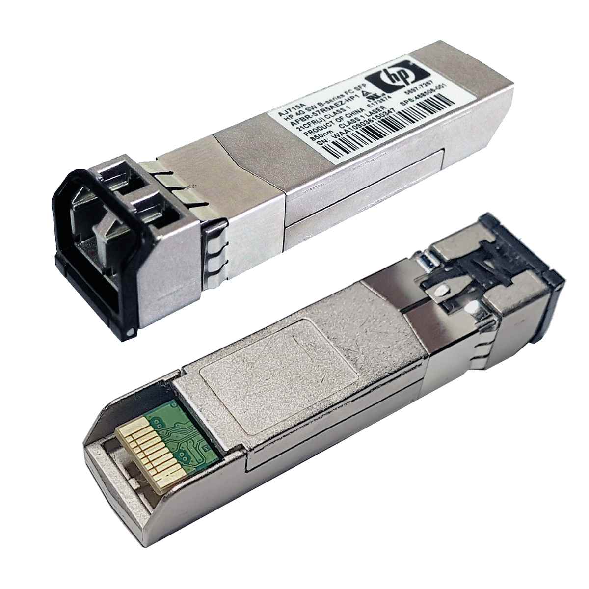 10 x HP AJ715A SFP 1000Base-SX 4Gb 850nm Transceivers SPS: 468506-001 10 x HP AJ715A SFP 1000Base-SX 4Gb 850nm Transceivers SPS: 468506-001