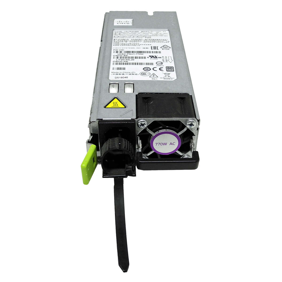 Cisco-Power-Supply-Netzteil-UCSC-PSU1-770W-V02-770-002.jpg Cisco Power Supply Netzteil UCSC-PSU1-770W V02 770W C220 M4 Server 341-0591-02