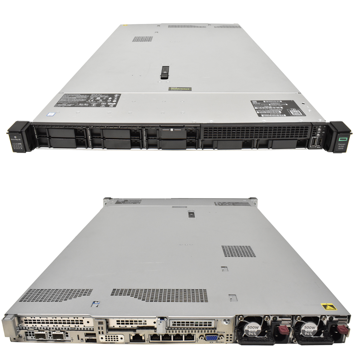 HP ProLiant DL360 G10 2x Gold 5122 4C 256 GB RAM E208i 562FLR-SFP+ 8x SFF iLO 5 HP ProLiant DL360 G10 2xPlatinum 8160 256 GB RAM E208i 562FLR-SFP+ 8x SFF iLO 5 Gen10