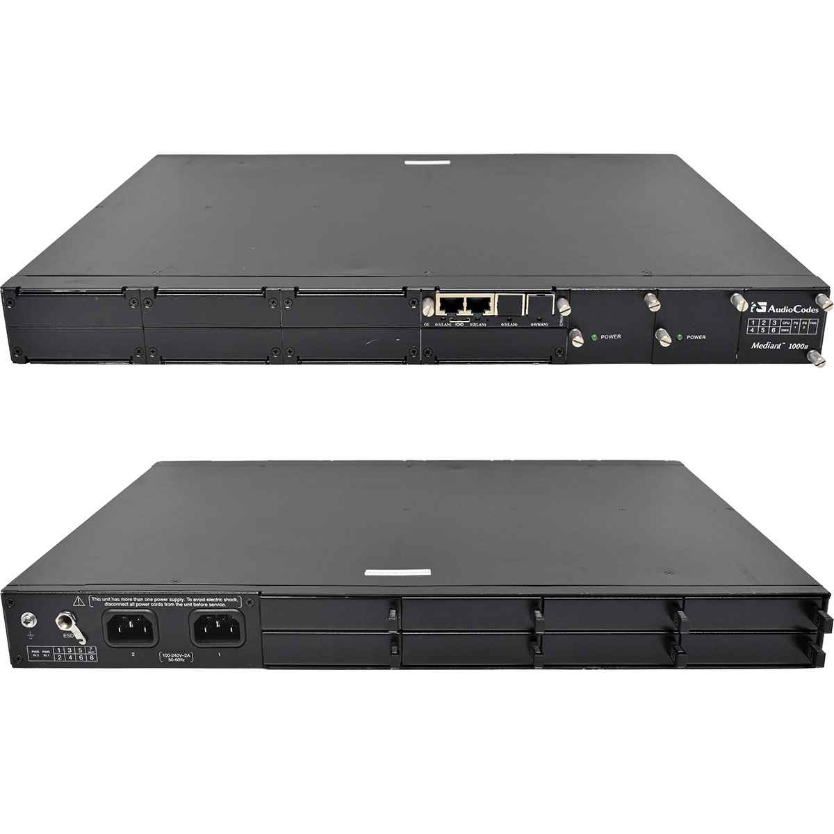 AudioCodes Mediant 1000B M1KB VoIP Gateway AudioCodes Mediant 1000B M1KB VoIP Gateway