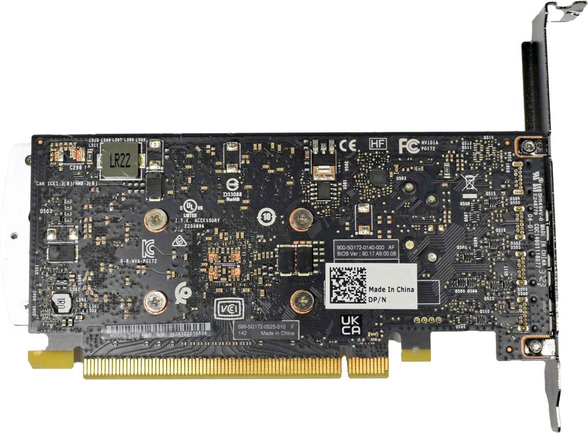 Dell Nvidia Quadro T400 09J9FD 2GB GDDR6 Low Profile with High Profile Bracket