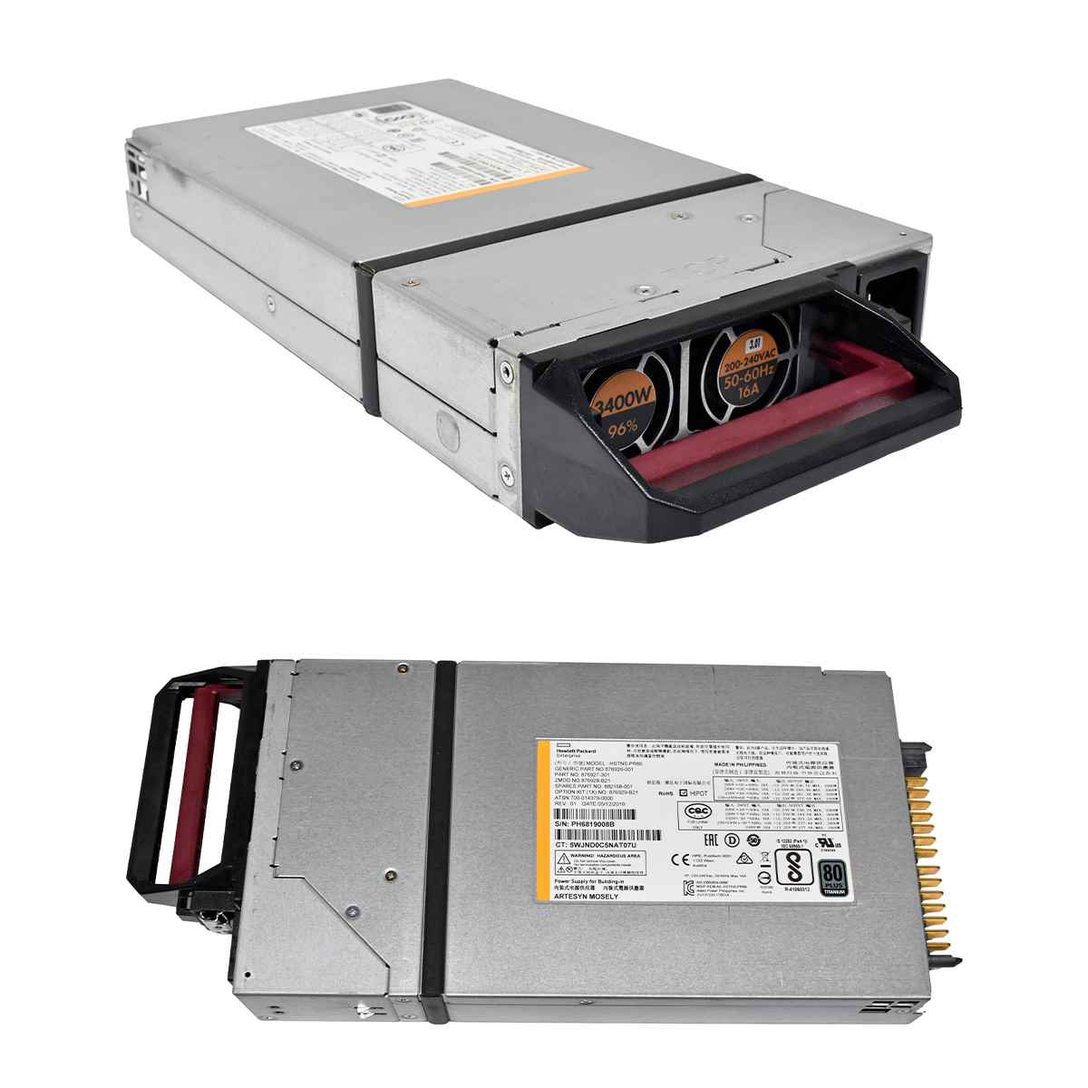 HP Artesyn HSTNS-PR66 882168-001 3400W 80+Titanium Power Supply for Synergy 12000