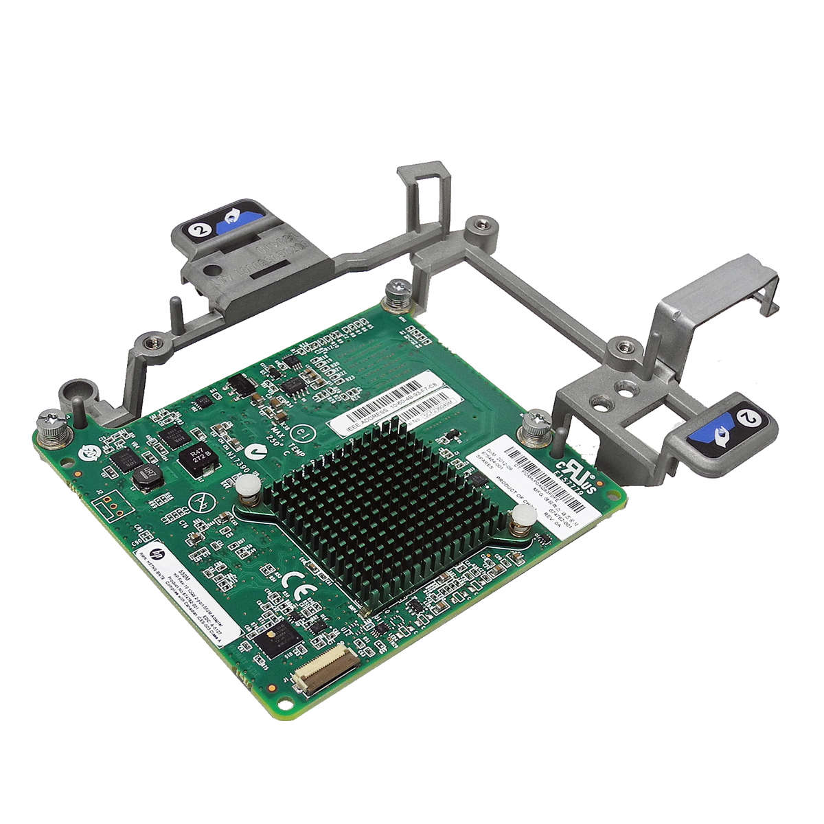 HP-552M-10GbE-2-Port-Flex-10-Adapter-674762-001-67-002.jpg HP 552M 10GbE 2-Port Flex-10 Adapter 674762-001 675484-001 + Halterung BLc G8