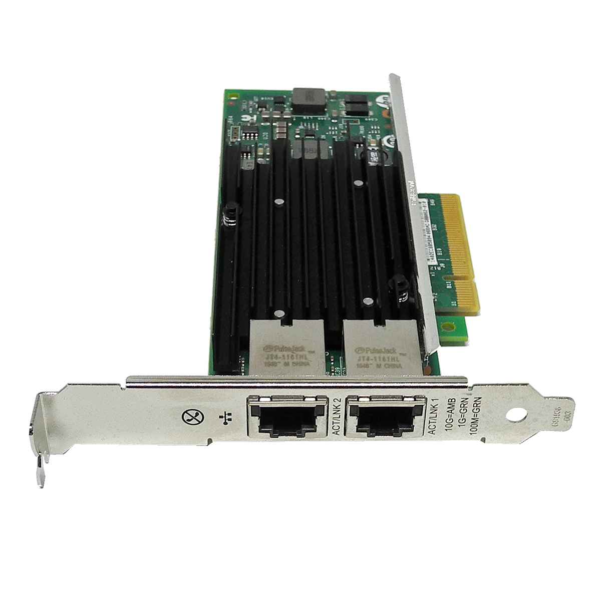 HP 561T Dual-Port PCIe x8 10Gbit Ethernet Network Adapter FP 717708-002 716589-002 HP 561T Dual-Port PCIe x8 10Gbit Ethernet Network Adapter FP 717708-002 716589-002