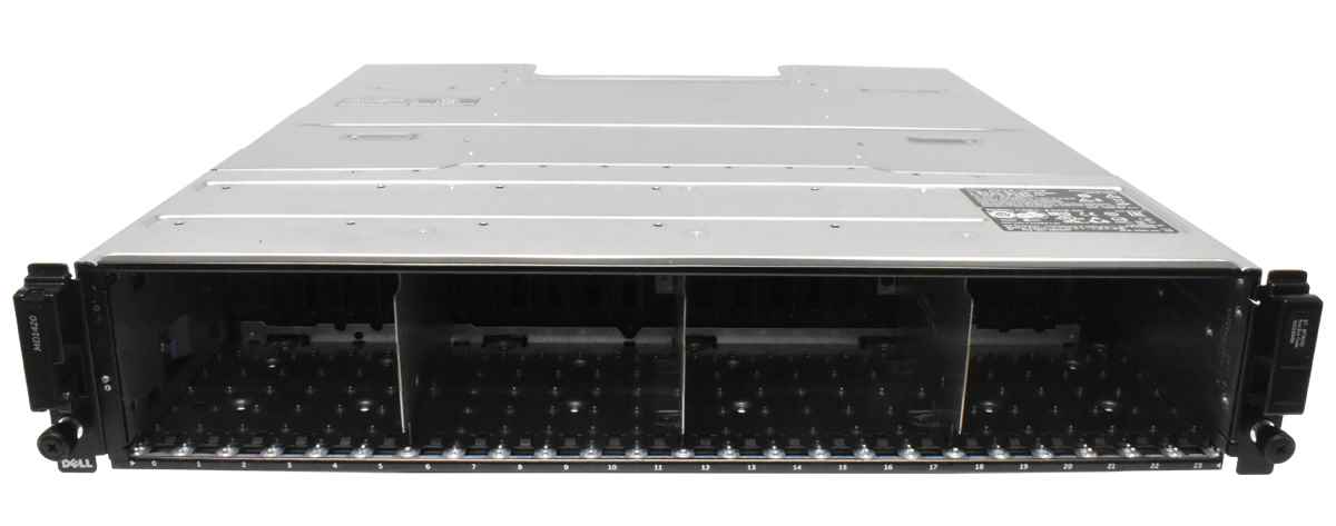 Dell PowerVault MD1420 2U 2x 12G-SAS-4 Controller V9K2G 2x PSU 24x 2.5 ohne HDD