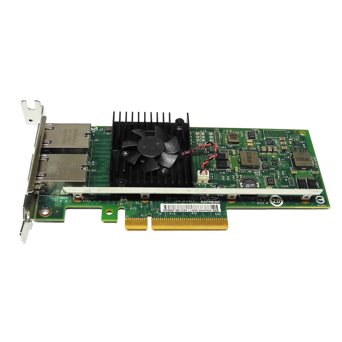 Dell Intel X540-T2 03DFV8 Dual-Port 10G PCIe x8 Converged Network Adapter LP Dell Intel X540-T2 03DFV8 Dual-Port 10G PCIe x8 Converged Network Adapter LP