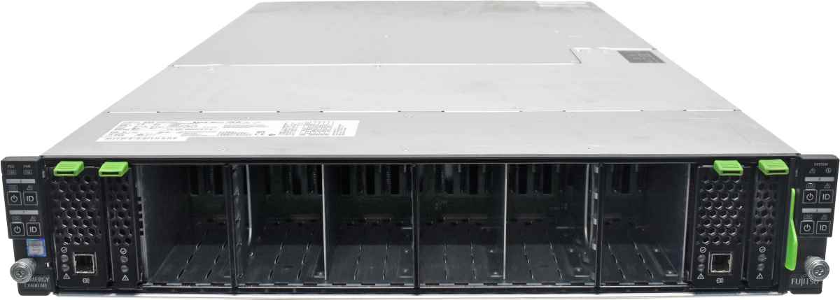 Fujitsu 4 Node Server Primergy CX400 M1 4x Node CX2550 M2 Barebone no CPU no DDR4 18x SFF Fujitsu CX400 M1 Node Server Chassis no Node 18x SFF 2,5
