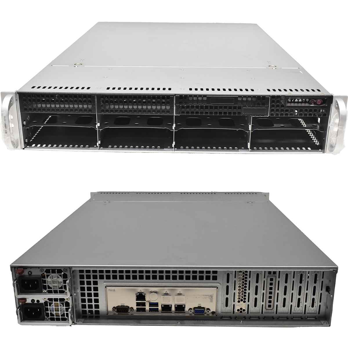 Supermicro CSE825 X10DRi Rev.1.02b 2x E5-2603 V4 32GB DDR4 Backplane SAS3-825TQ 8x3,5 MR SAS 9361-8i Supermicro CSE825 X10DRi-T Rev.1.02b 2x E5-2603 V4 32GB PC4 SAS3-825TQ 8x3,5 MR SAS 9271-4i