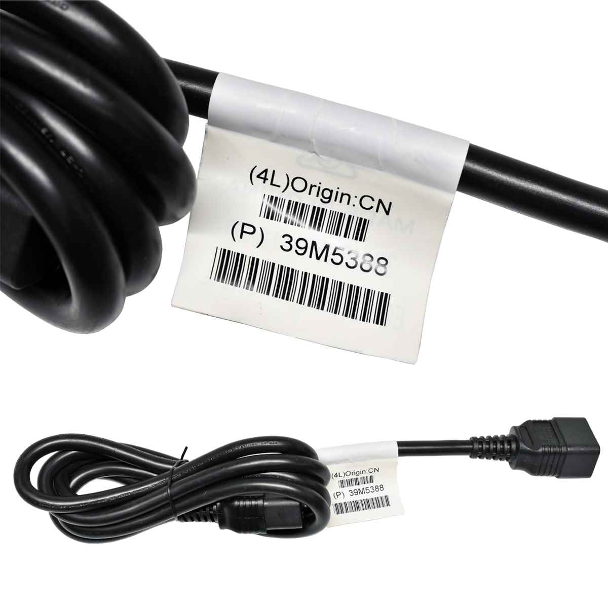 Netzkabel 2m C20 - C19 IBM 39M5388 H05VV-F 3G1,5mm schwarz NEW NEU Netzkabel 2m C20 - C19 IBM 39M5388 H05VV-F 3G1,5mm schwarz NEW NEU