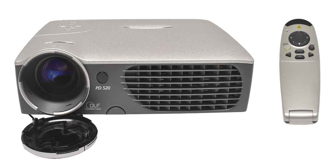 Acer PD 520 1024 x 768 DLP Projektor 1500 ANSI-Lumen Kontrast 1800:1 + Remote Control