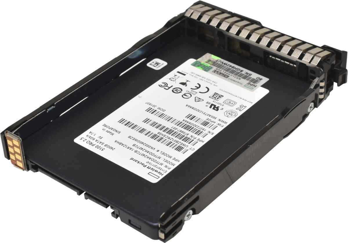 Micron HPE 5100 PRO 2.5 240GB SATA 6Gb SSD MTFDDAK240TCB 875652-001 870667-001