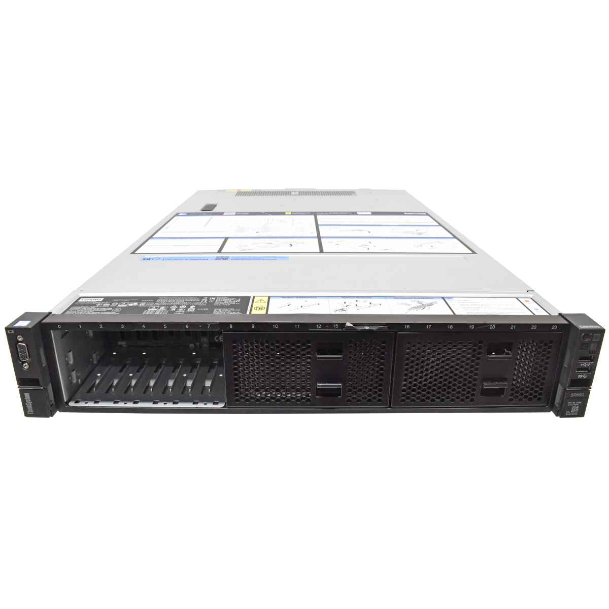Lenovo ThinkSystem SR650 ohne CPU 0GB PC4 930-8i 8x SFF 2,5" Lenovo ThinkSystem SR650 ohne CPU 0GB PC4 930-8i 8x SFF 2,5"