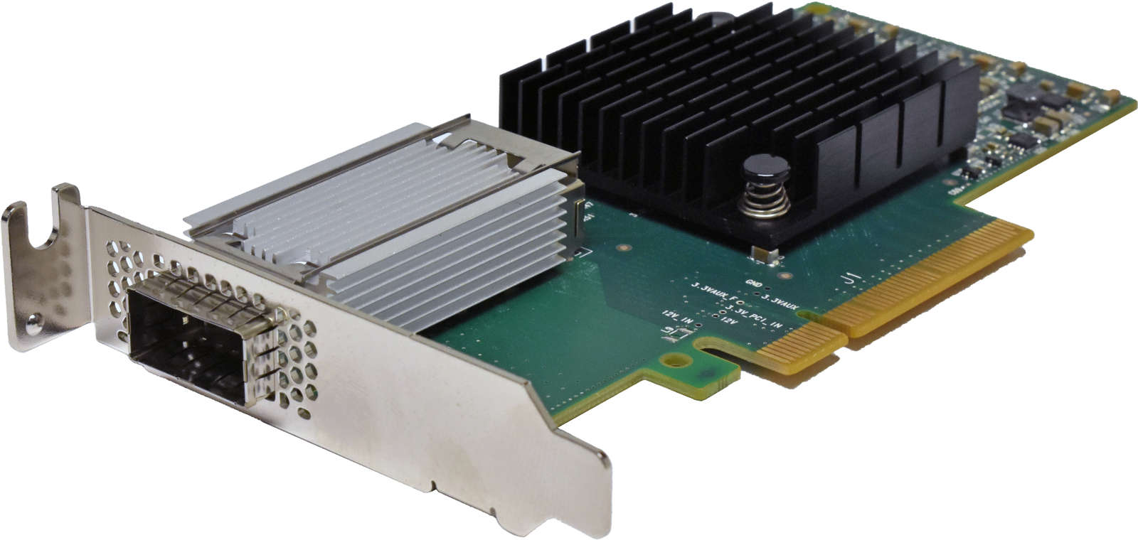 Mellanox-Lenovo-ConnectX-CX4131A-1-Port-NIC-50G-QS-001.jpg Mellanox Lenovo ConnectX CX4131A 1-Port NIC 50G QSFP28 PCIe 3.0 x16 00MM953 LP