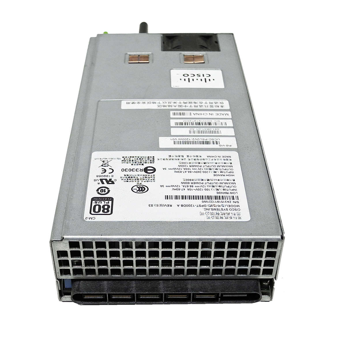 Cisco-Power-Supply-Netzteil-UCSC-PSU2V2-1200W-V01-003.jpg Cisco Power Supply / Netzteil UCSC-PSU2V2-1200W V01 1200W für C240 M4 Server